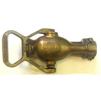 Brass Military Nozzle With Fog Tip Used:FireHoseSupply.com