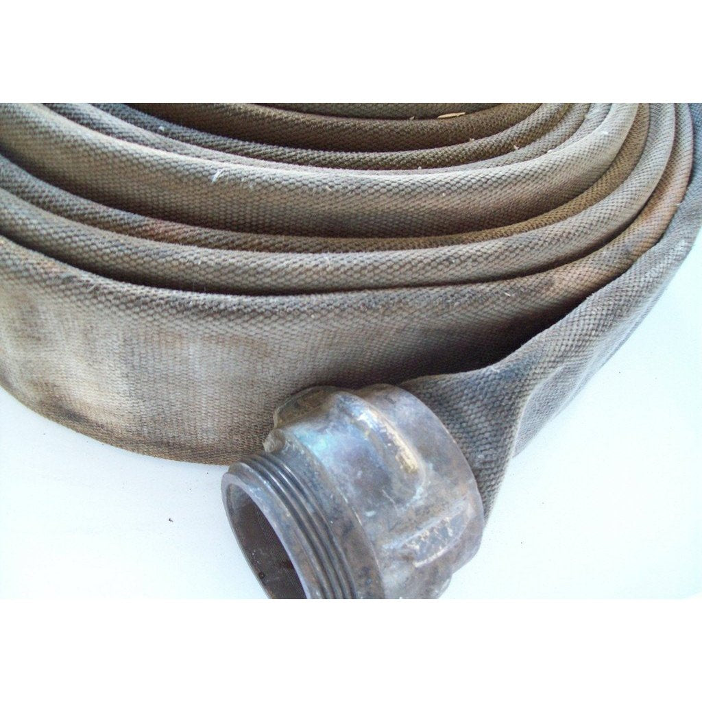 Old Fire Hose 2.5" Double Jacket