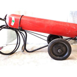 Used Wheeled CO2 Fire Extinguisher:FireHoseSupply.com