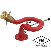 2-1/2" Industrial Fire Monitor 1250 GPM Low Profile