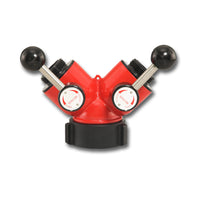 Aluminum Wye Valve 1-1/2" NPSH Inlet x 1" NPSH Outlets