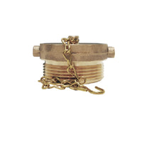 Brass Plug (Male) With Chain