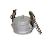 8" Camlock Female Cap Aluminum