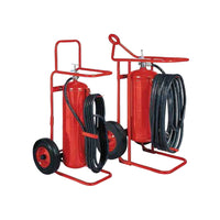 ABC Dry Chemical 150LB Wheeled Fire Extinguisher & Hose