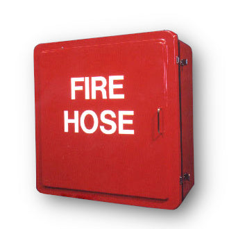Fiberglass Outdoor Weatherproof Fire Hose Cabinet (OD 37-1/4 x 37-1/4 x 20)