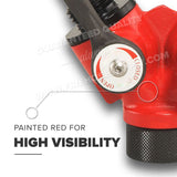 Aluminum Wye Valve 1" Female Inlet x 1" Male Outlets