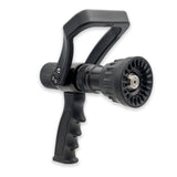 1" Fire Hose Nozzle Pistol Grip 30 GPM Black