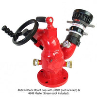 3" Flange Deck Mount Fire Monitor 1250 GPM