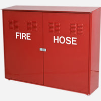 6035 Equipment House with Pipe Legs Potter Roemer Hose Storage Cabinet