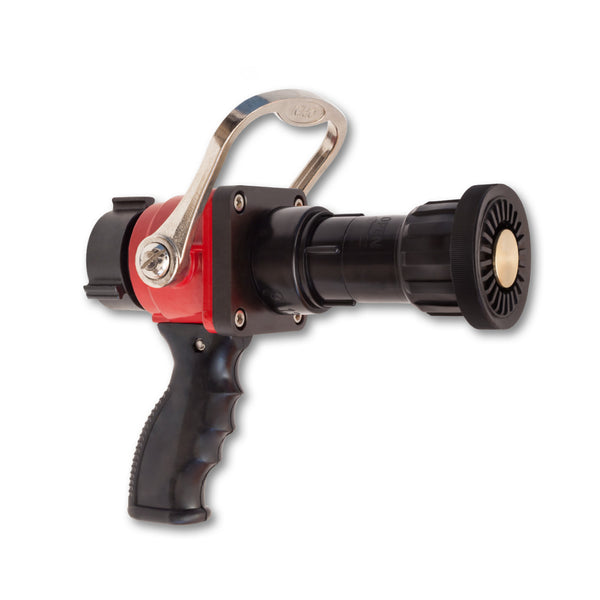 Fire Hose Nozzle, 1-1/2 NST Selectable Gallonage Nozzle, 95-200 GPM