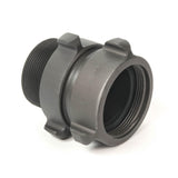 1.5" NH (NST) Female Swivel x 1.5" NH (NST) Male Adapter Aluminum