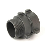 1.5" NH (NST) Female Swivel x 1.5" NH (NST) Male Adapter Aluminum