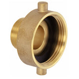 1.5" NST (NH) Female x 1" NPT Pipe Male Adapter:FireHoseSupply.com