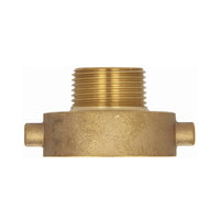 1.5" NST (NH) Female x 1" NPT Pipe Male Adapter:FireHoseSupply.com