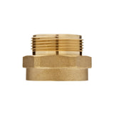 1-1/2" NPT Pipe Female x 1-1/2" NPSH Male Adapter:FireHoseSupply.com