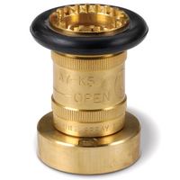 1.5" Brass Fog Nozzle:FireHoseSupply.com