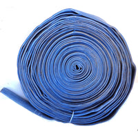 1.5" Used Blue Rubber Scrap:FireHoseSupply.com