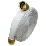 1.5" x 100 Feet Used Single Jacket Fire Hose:FireHoseSupply.com