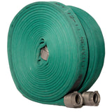 1.5” Double Jacket Dark Green Fire Hose:FireHoseSupply.com