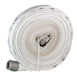 1.75" Double Jacket Fire Hose With 1.5" NH Couplings:FireHoseSupply.com