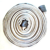 2.5" Used Single Jacket Fire Hose White:FireHoseSupply.com