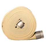 3” Double Jacket White Fire Hose:FireHoseSupply.com