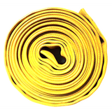 5" Yellow Rubber Scrap Hose:FireHoseSupply.com