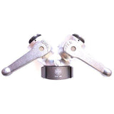 Gated Wye Valve 2.5" Female x (2) 1.5" Male Outlets:FireHoseSupply.com