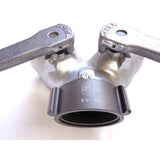 Gated Wye Valve 2.5" Female x (2) 1.5" Male Outlets:FireHoseSupply.com