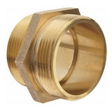2.5" NPT Male Pipe to 2.5" NST (NH) Male Hose:FireHoseSupply.com