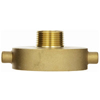 2.5" NST (NH) Female x 1" NPT Pipe Male Adapter:FireHoseSupply.com