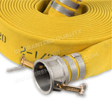 2 1/2" Inch Double Jacket Fire Hose Quick Camlock