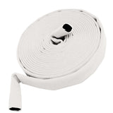 2" Inch Uncoupled Single Jacket Fire Hose (No Connectors) White:FireHoseSupply.com