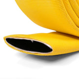 2" Inch Uncoupled Single Jacket Fire Hose (No Connectors) Yellow:FireHoseSupply.com