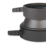 4" NH (NST) Female LH x 4.5" NPSH Female LH Swivle Adapter Aluminum