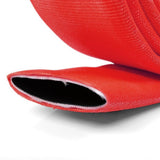 4" Inch Uncoupled Double Jacket Fire Hose (No Connectors) Red:FireHoseSupply.com