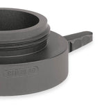 5" NPSH Female (Rigid Long Handle) x 2.5" NPSH Male Adapter Aluminum