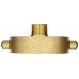 Fire Hydrant To Garden Hose Adapter 2.5" NST (NH) x 3/4" GHT Male:FireHoseSupply.com