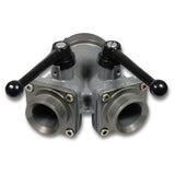 Aluminum Wye Valve 4-1/2" NH-NST Inlet x 2-1/2" NH-NST Outlets