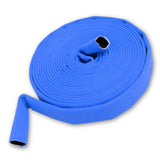 Blue Fire Hose 1-1/2" x 100 Feet Double Jacket