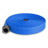 Blue Fire Hose 1-1/2" x 100 Feet Double Jacket