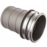 8" Camlock Male Hose Coupling & Clamp (Aluminum):FireHoseSupply.com