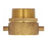 2.5" NST (NH) Female Swivel x 3" NST (NH) Male Hose Adapter