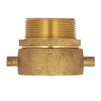 2.5" NST (NH) Female Swivel x 3" NST (NH) Male Hose Adapter