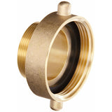 Fire Hydrant Hose Adapter (Female x Male) Brass Pin Lug