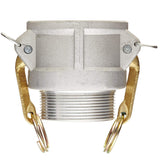 1" Camlock Female x  1" NPT Male Adapter (Aluminum):FireHoseSupply.com