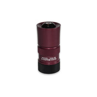 1" Aluminum Garden Fire Hose Nozzle 23 GPM Maroon