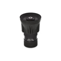 1" Aluminum Garden Fire Hose Nozzle 30 GPM Black & Bumper