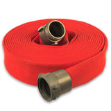 4" Red Fire Hose Double Jacket