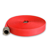 4" Red Fire Hose Double Jacket